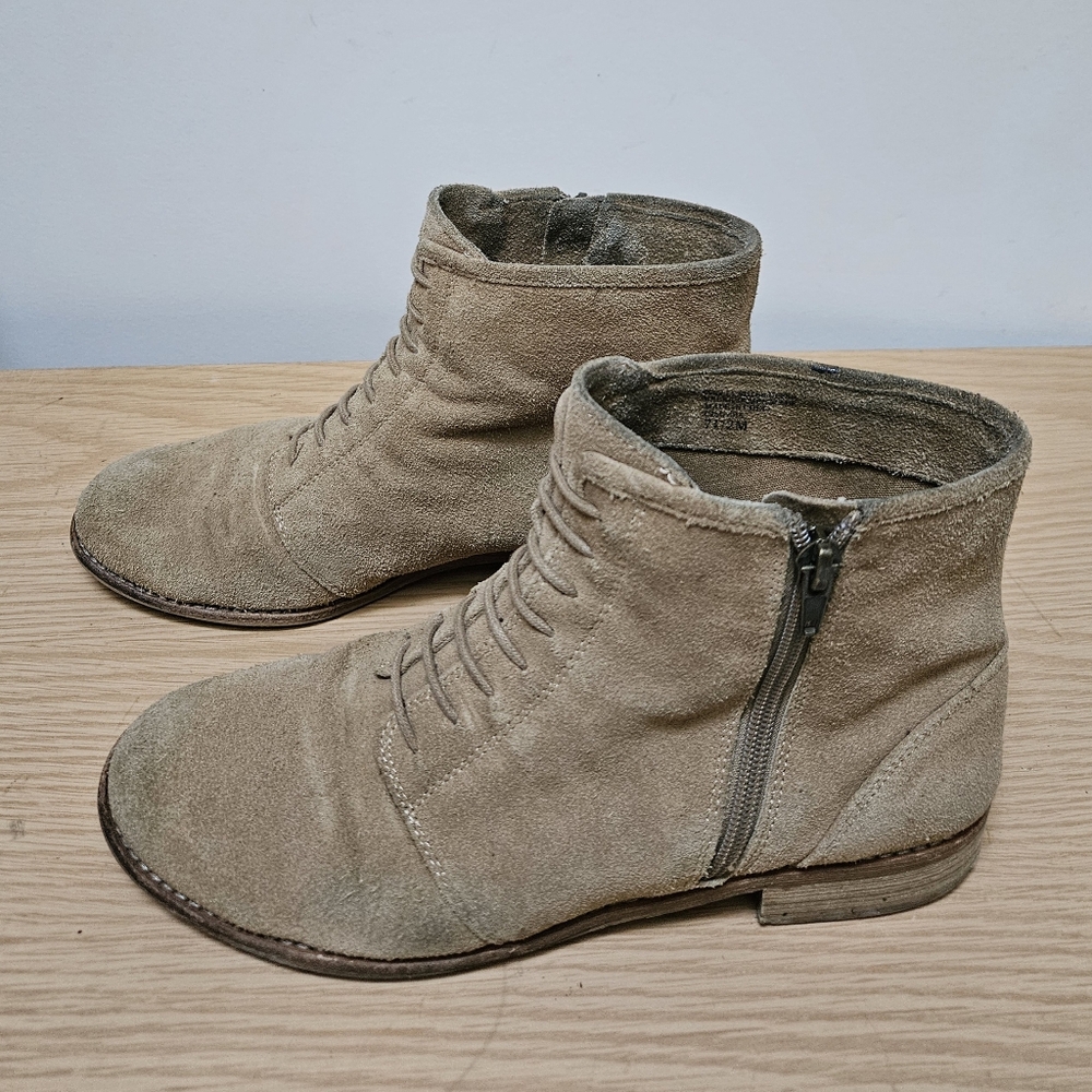 Splendid Orella Moto Suede Boots 7.5 - Picture 5 of 7